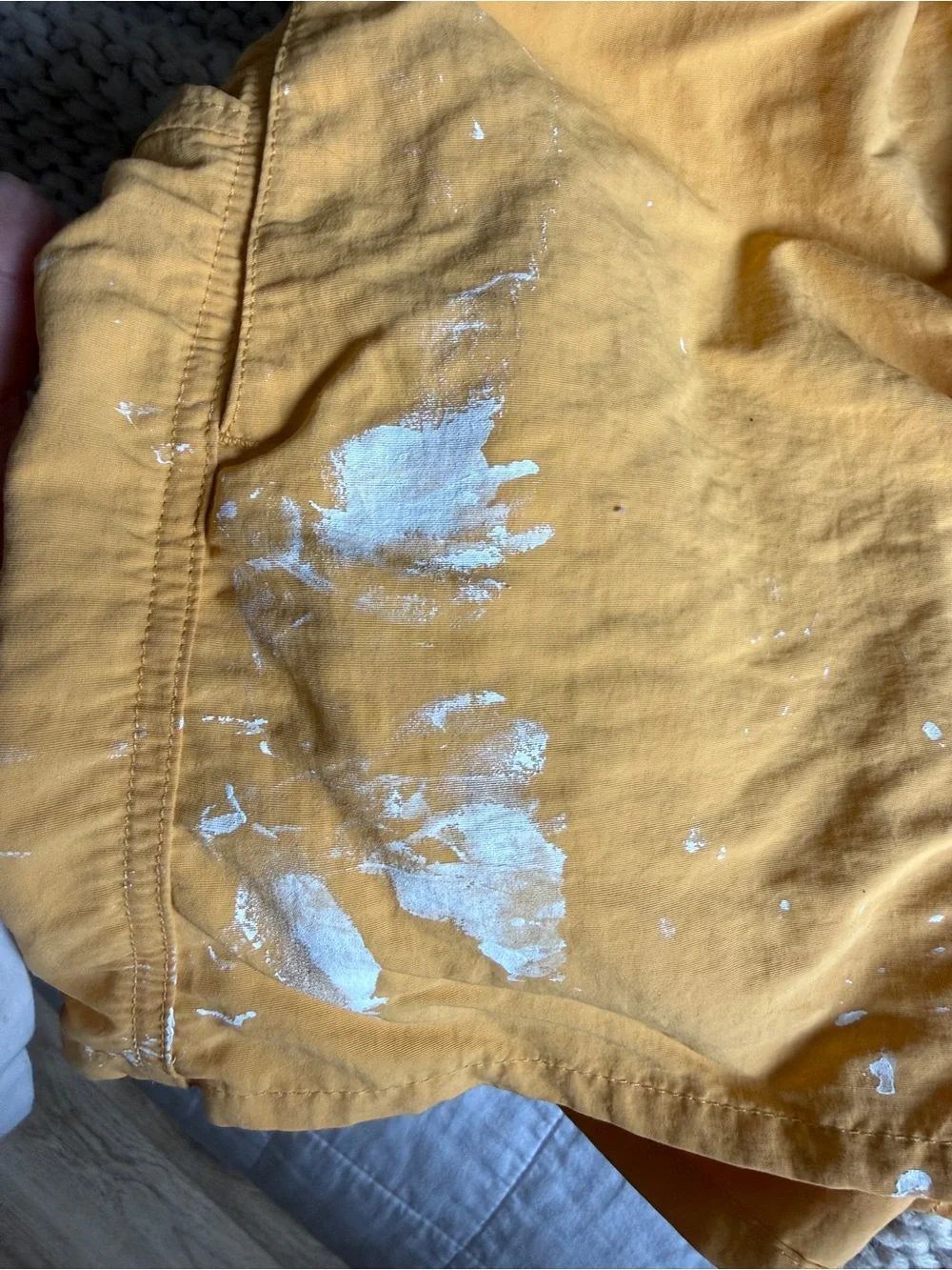 Yellow Patagonia Baggies Athletic Shorts *FLAWS - Picture 5 of 5